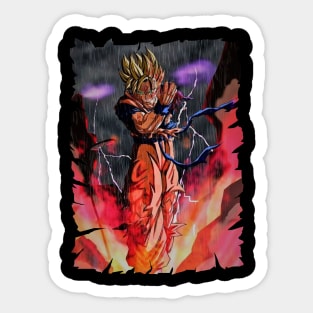 GOHAN ANIME MERCHANDISE Sticker